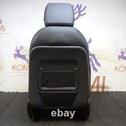 Land Rover Discovery Sport L550 16-20 Front Right/off Side Black Leather Seat