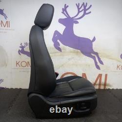 Land Rover Discovery Sport L550 16-20 Front Right/off Side Black Leather Seat