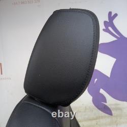Land Rover Discovery Sport L550 16-20 Front Right/off Side Black Leather Seat
