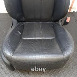Land Rover Discovery Sport L550 16-20 Front Right/off Side Black Leather Seat