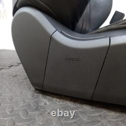 Land Rover Discovery Sport L550 16-20 Front Right/off Side Black Leather Seat