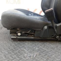 Land Rover Discovery Sport L550 16-20 Front Right/off Side Black Leather Seat