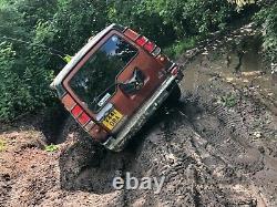 Land Rover Discovery TD5 off road mods with winch, snorkel, steel bumpers guards