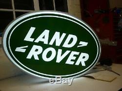 Land Rover Double Sided Illuminated Sign Garage Dealership 90 110 Off Road