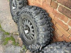 Land Rover Military Wimmick Alloys On Extreme Off Road Tyres 35 X 10.5 X 16