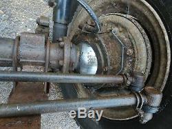 Land Rover Stage 1 one V8 Front axle assembly with springs take off