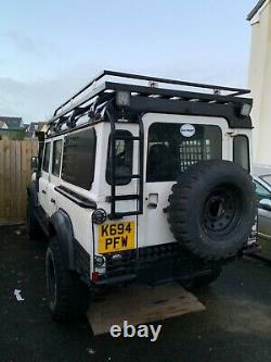 Land Rover defender 110 station wagon 200tdi galv chassis bulkhead off road 4x4