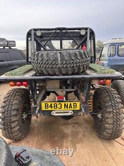 Land rover defender 90 pick up, off roader, challenge truck, mud truck, 4x4