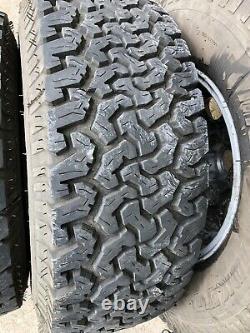 Land rover defender/discovery Genuine DeepDish alloy wheels with off road tyres