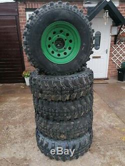 Land rover defender off road wheels and tyres