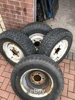 Land rover defender wheels and tyres used 205/16 Great Con/ideal Off Roader Ect