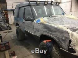 Land rover discovery 300tdi body shell & chassis parts breaking off road project