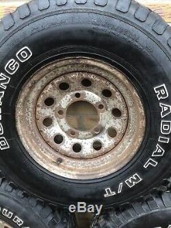 Land rover off road tyres and wheels