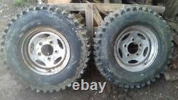 Land rover tyres and wheelsDiscoveryOff road 4x4 Pair
