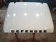 Landrover Defender Bonnet In Chawton White Off 2006 Td5 Excellent Condition