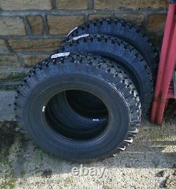 Landrover Defender Michelin 4x4 O-R XZL 7.50/16C Tyres Chunky Off Road