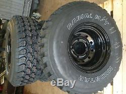 Landrover Disco 1 Off Road Modular Wheels + 33/12.50x15 Mt Tyres Discovery 1