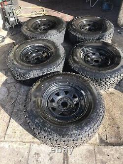 Landrover Discovery 2 Off Road Wheels Set Of 5 Lt265/75 R16