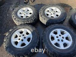 Landrover Discovery P38 16 Alloy Wheels 245/75/16 Tyres & Spacers Nuts Off-road