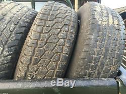 Landrover discovery 4x4 off road alloy wheels with tyres 16 inch 235/70/16