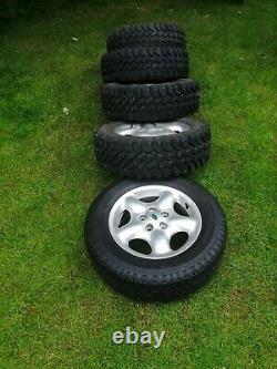 Landrover freelander wheels and off road tyres 215 65 16