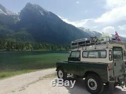 Landrover series 2a 88 Overlander camper 1967 off road expedition ready bug out