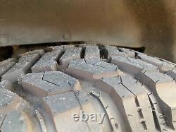 Landrover wheel/tyres p38 disco 2 off road 285 65 18 new. Hurricane alloys