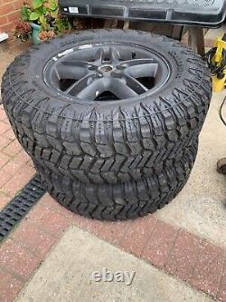 Landrover wheel/tyres p38 disco 2 off road 285 65 18 new. Hurricane alloys