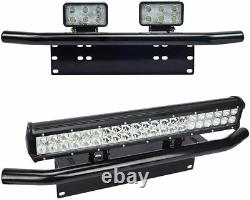 Led Work Light Bar Spot Flood Beam Fog Driving Lamp Offroad Car Truck Suv Atv