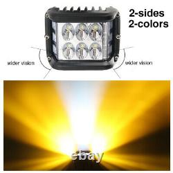 Led Work Light Bar Spot Flood Beam Fog Driving Lamp Offroad Car Truck Suv Atv