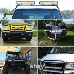 Led Work Light Bar Spot Flood Beam Fog Driving Lamp Offroad Car Truck Suv Atv