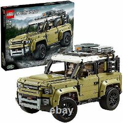Lego Technic Land Rover Defender Offroad Car Vehicle Building Toy Set New 42110