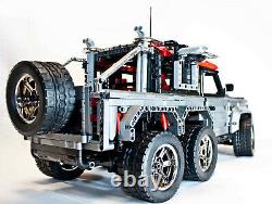 Massive building block 4x4 offroad 6x4 truck, LandRover works with Lego /Technic