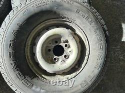 Military Off Road 5 Wheels G wagon Land Rover Defender goo tyres general grabber