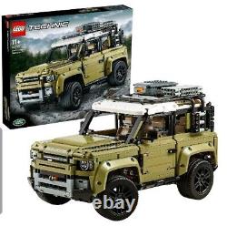 New LEGO 42110 Technic Land Rover Defender Off Road 4x4 Car over 2500 pieces