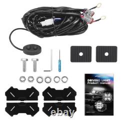Off Road LED Light Pods For 4X4 SUV ATV 3.5inch Spot Beam IP68 19200LM White 12V