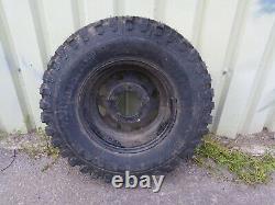 Off road wheels and tyres x 5 suitable for LandRover series/lightweight/defender