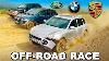 Old Bmw X5 V Range Rover V Porsche Cayenne Off Road Race