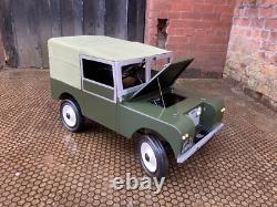 One Off. Scratch Built Series One Landrover Pedal Car