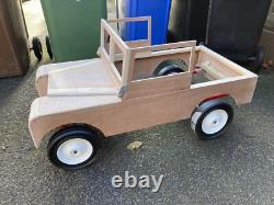 One Off. Scratch Built Series One Landrover Pedal Car