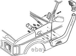 Raised Air Intake Snorkel Off Road For Land Rover Discovery 1 300TDI V8 Non ABS