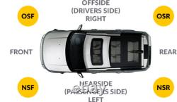 Range Rover Classic Off Side Front Drivers Door Glass