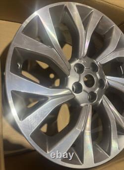 Range Rover L405 21 Style 7001 Diamond Turned and Grey Alloy Wheel JK521007DA