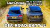 Range Rover V Land Cruiser Up Hill Drag Race