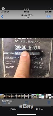 Range Rover classic 200tdi off-road 4x4