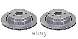 Rear Brake Disc x2 Pcs FEBI Fits LAND ROVER Range Rover III LR031844