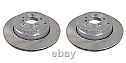 Rear Brake Disc x2 Pcs SWAG Fits LAND ROVER Range Rover III Sport LR011891