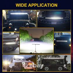Roof 50'' 52inch LED Light Bar Flood Spot Combo Truck Roof Driving 4X4 Offroad