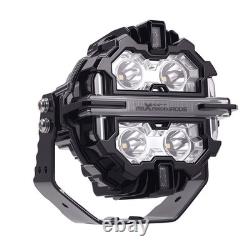 Round LED Auxiliary Driving Lights 270° Beam For Off Road 4WD Truck Marine 6000K