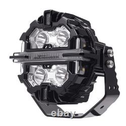 Round LED Auxiliary Driving Lights 270° Beam For Off Road 4WD Truck Marine 6000K